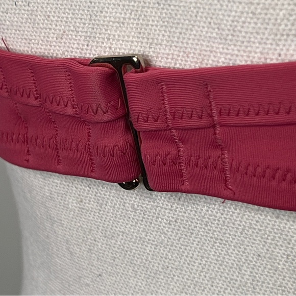 Shade & Shore Mauve Pink Crochet Light Lift Padded Bikini Top Womens Size 38DD - Picture 4 of 10